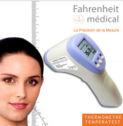 Thermomètre frontal en vente chez robe-materiel-medical